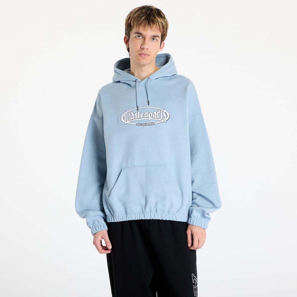 Mikina Wasted Paris M Yard Boxy Hoodie Light Blue L