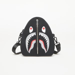 Taška A BATHING APE Shark Silicon Shoulder Bag Black Universal