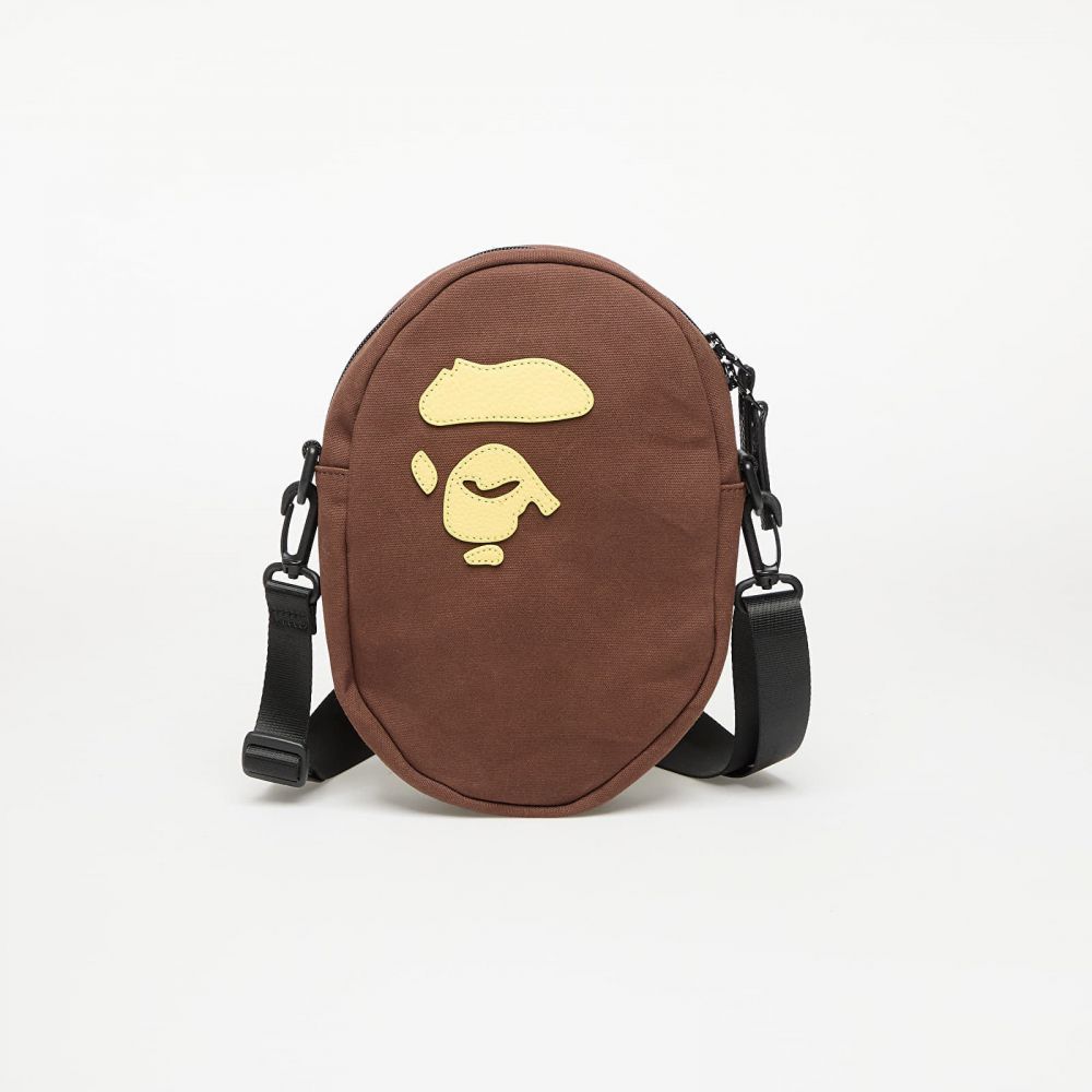 Taška A BATHING APE Ape Head Shoulder Bag Brown Universal