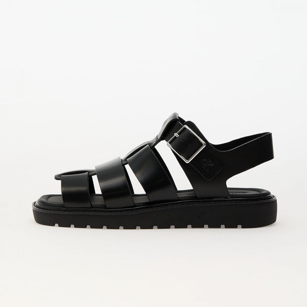 Tenisky Calvin Klein Jeans Sq Molded Sandal Fisher Black EUR 36