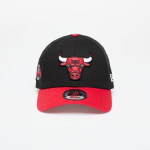 Šiltovka New Era Chicago Bulls 9FORTY Side Patch Adjustable Cap Black/ Fdr Universal