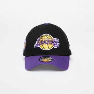 Šiltovka New Era Los Angeles Lakers 9FORTY NBA Side Patch Adjustable Cap Black/ Trp Universal