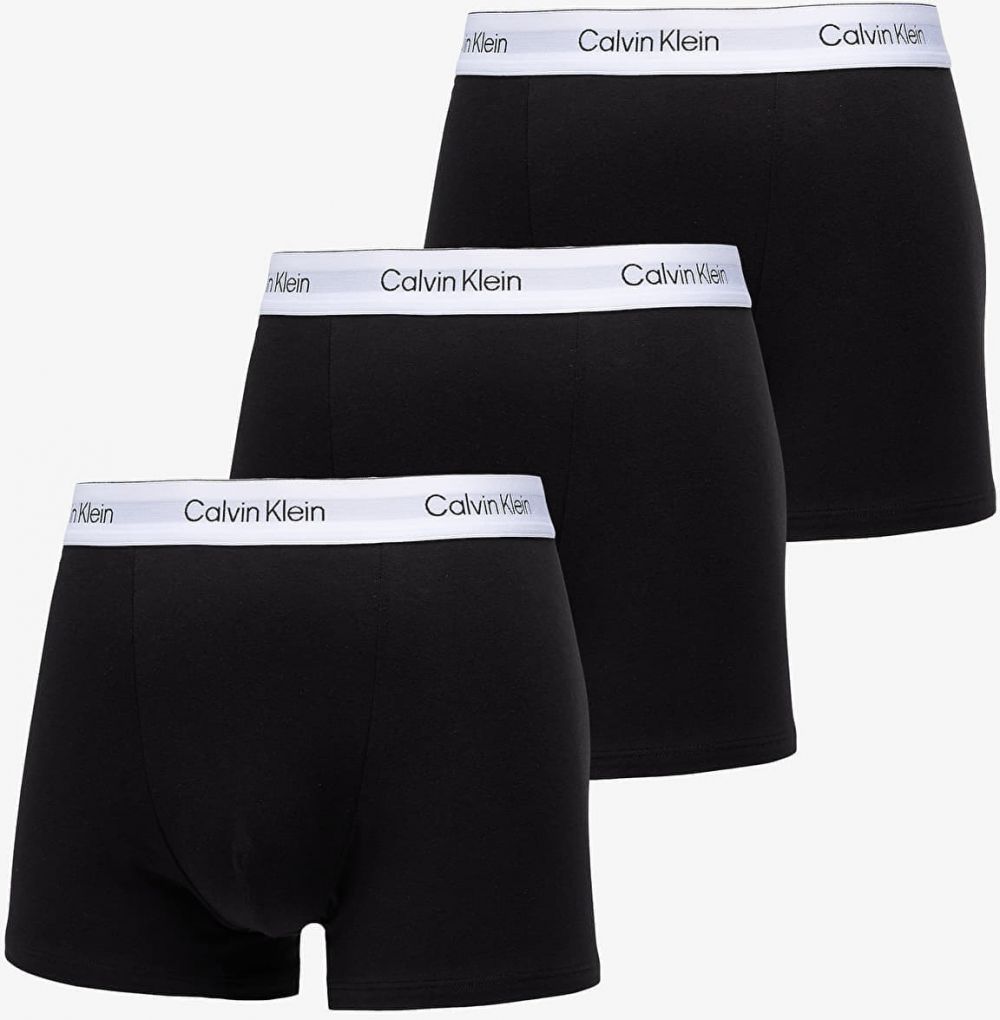 Calvin Klein Relaxed Fit Cotton Stretch Trunk 3-Pack Black M