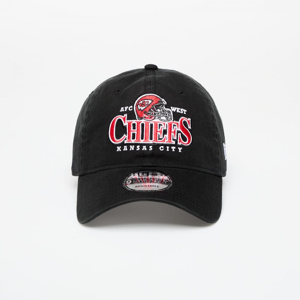 Šiltovka New Era Kansas City Chiefs Helmet 9TWENTY Adjustable Cap Black Universal