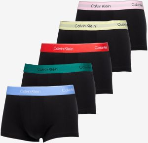 Calvin Klein Icon Cotton Stretch Low Rise Trunk 5-Pack Black L