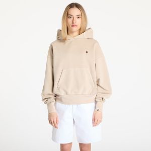 Mikina A BATHING APE Pigment Dyed One Point Oversized Pullover Hoodie Gray M