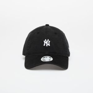 Šiltovka New Era New York Yankees Mini Logo Washed 9TWENTY Adjustable Cap Black/ White Universal