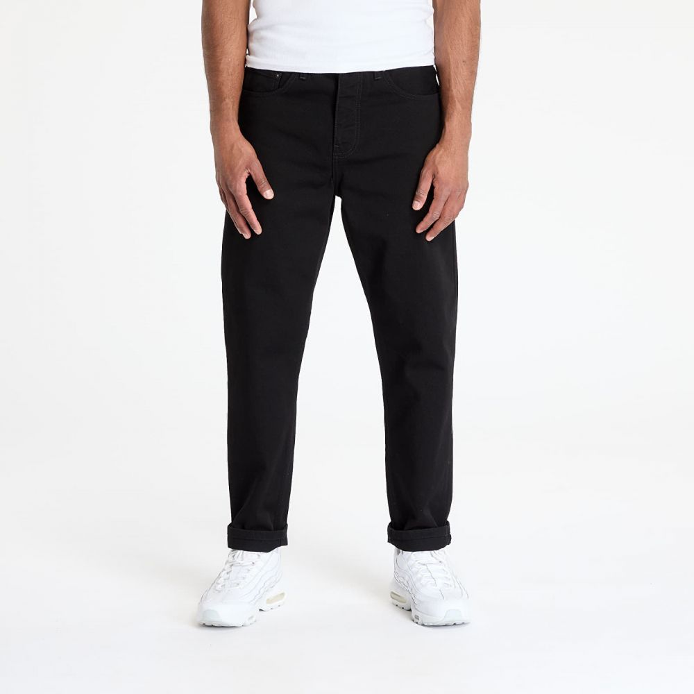 Džínsy Carhartt WIP Newel Pant Black 30