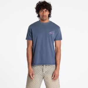 Tričko Tommy Jeans Relaxed Faded Graphic Tee Blue S
