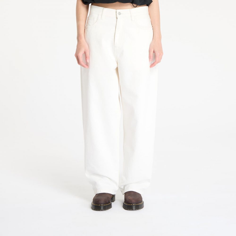 Džínsy Carhartt WIP W' Brandon Pant White XS