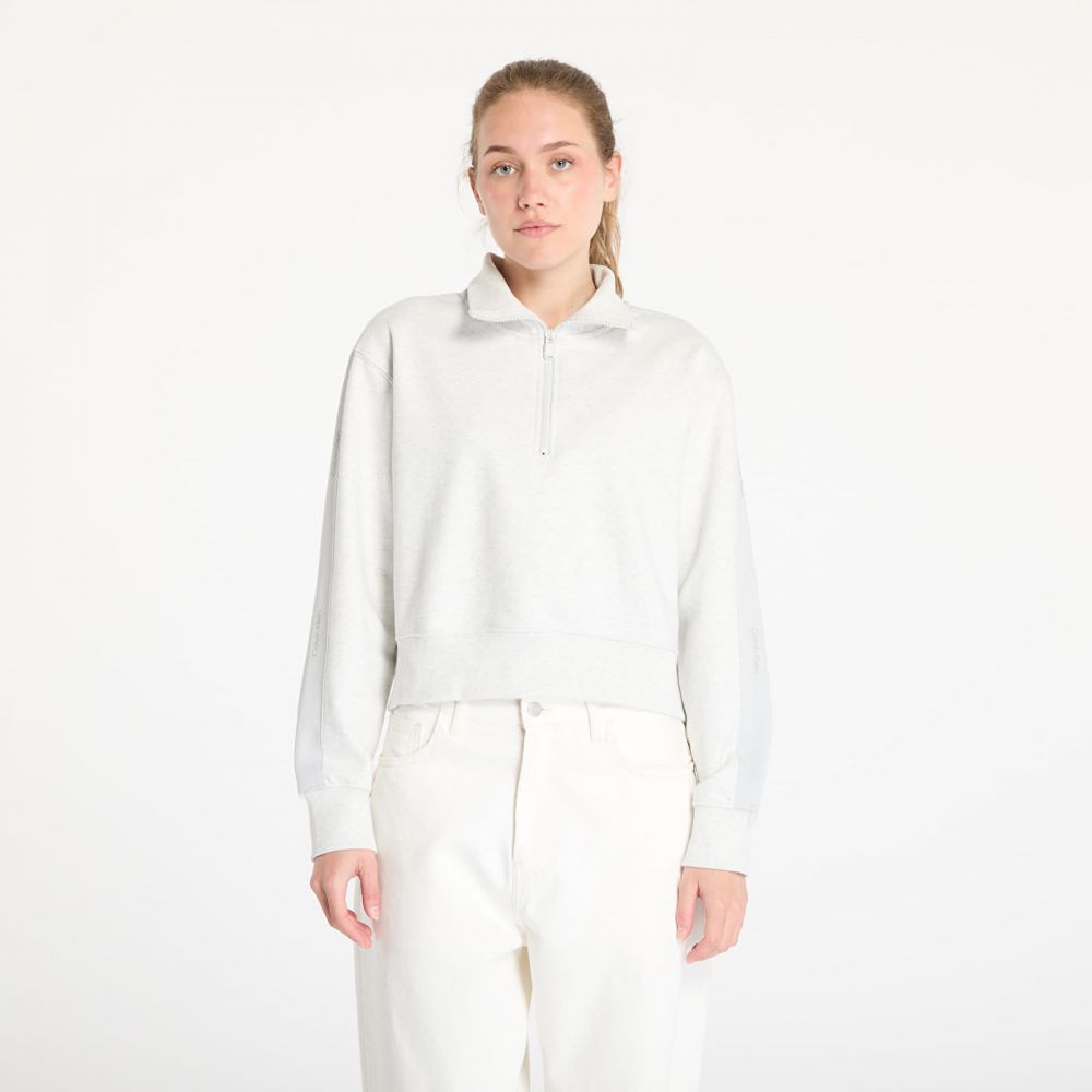 Mikina Calvin Klein Sport Pw - 1/4 Zip Sweatshirt Gray L