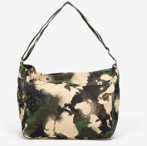 Taška A BATHING APE Map Camo Shoulder Bag Green Universal