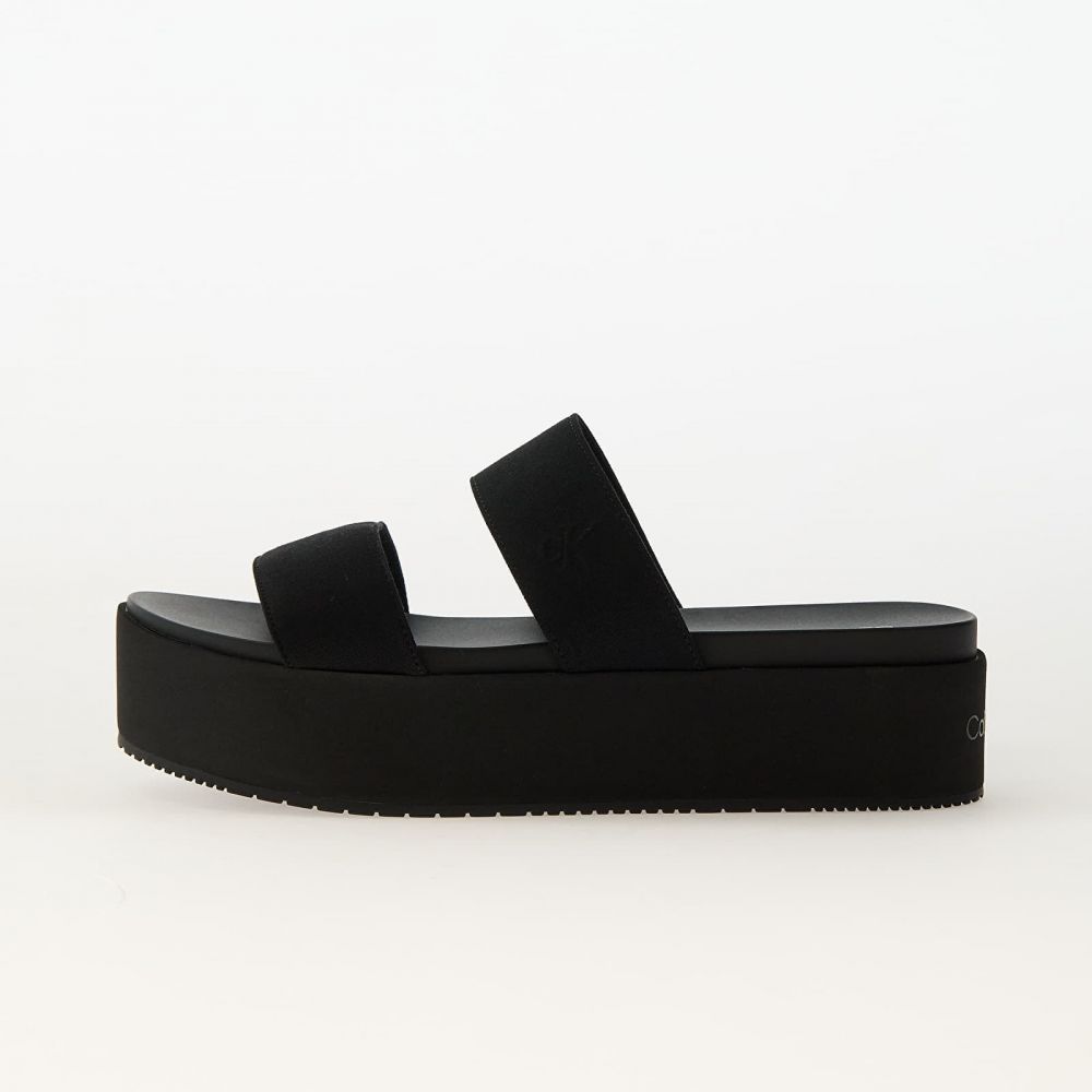 Tenisky Calvin Klein Jeans Flatform Sandal Webb Black EUR 37