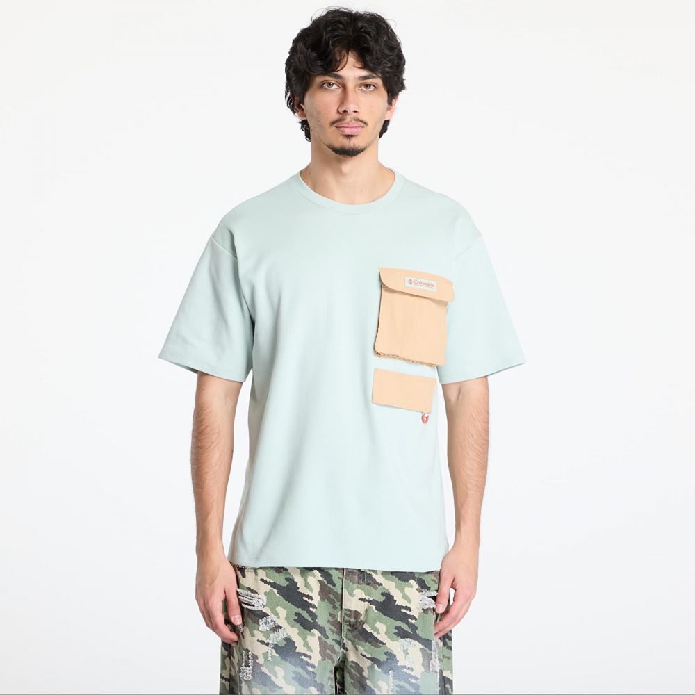 Tričko Columbia Cove Beach™ Pocket Tee Cool Green/ Canoe L