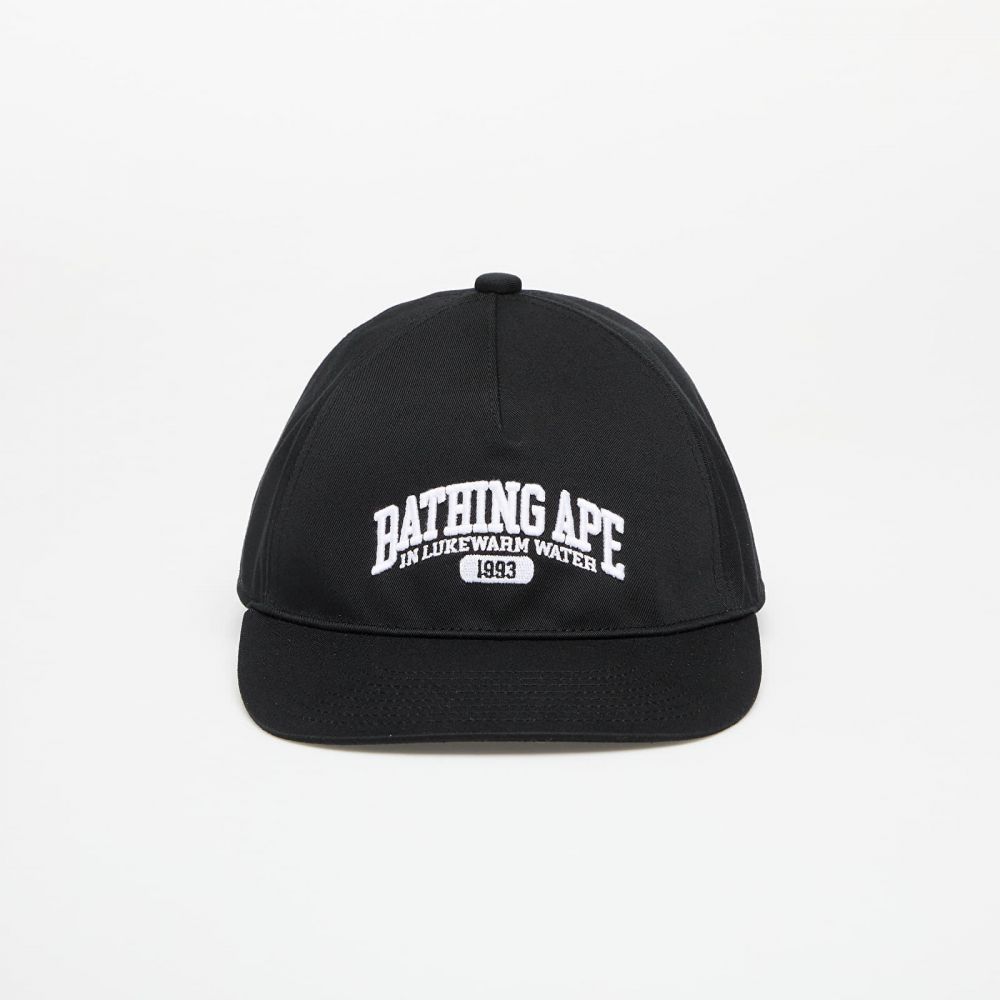 Šiltovka A BATHING APE Logo Cap Black Universal