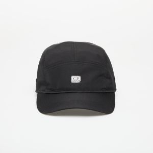 Šiltovka C.P. Company Chrome-R Panelled Cap Black Universal