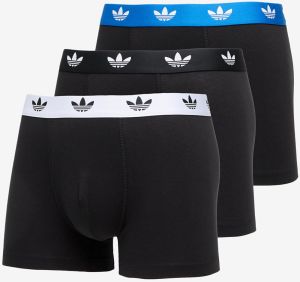 adidas Comfort Flex Cotton Trunk 3-Pack Black M