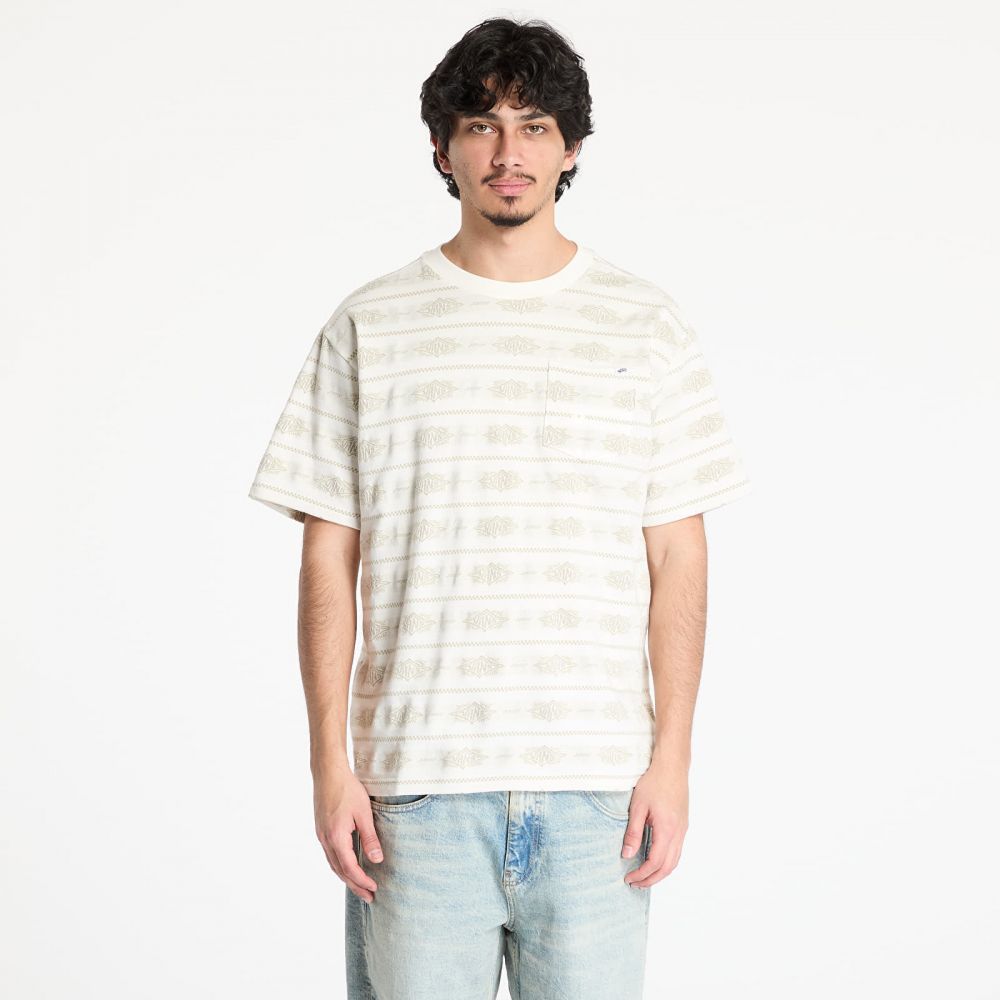 Tričko Vans LX Shorebreak SS Knit Marshmallow XL