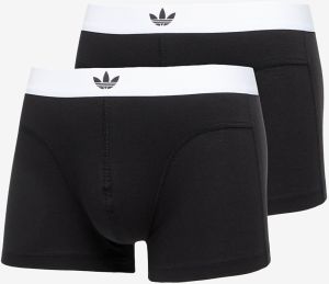 adidas Comfort Flex Cotton - Body Lines Trunk 2-Pack Black L