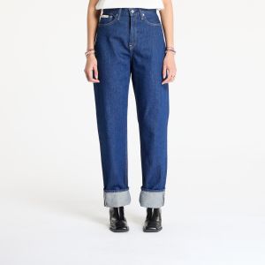 Kalhoty Calvin Klein Jeans High Rise Straight Jeans Denim W30/L34