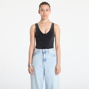 Patta Femme Acid Wash Bodysuit Black S