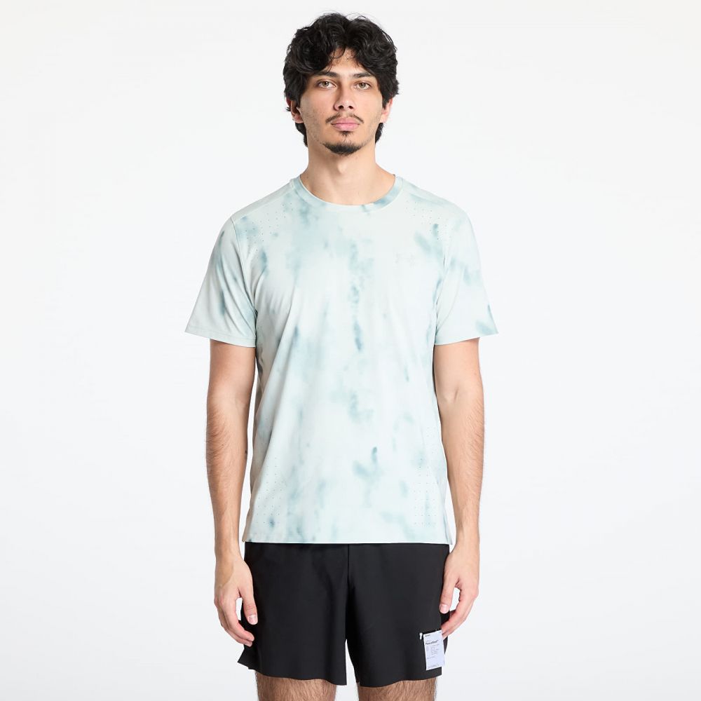 Tričko Under Armour Launch Elite PRT Short Sleeve Tee Green L