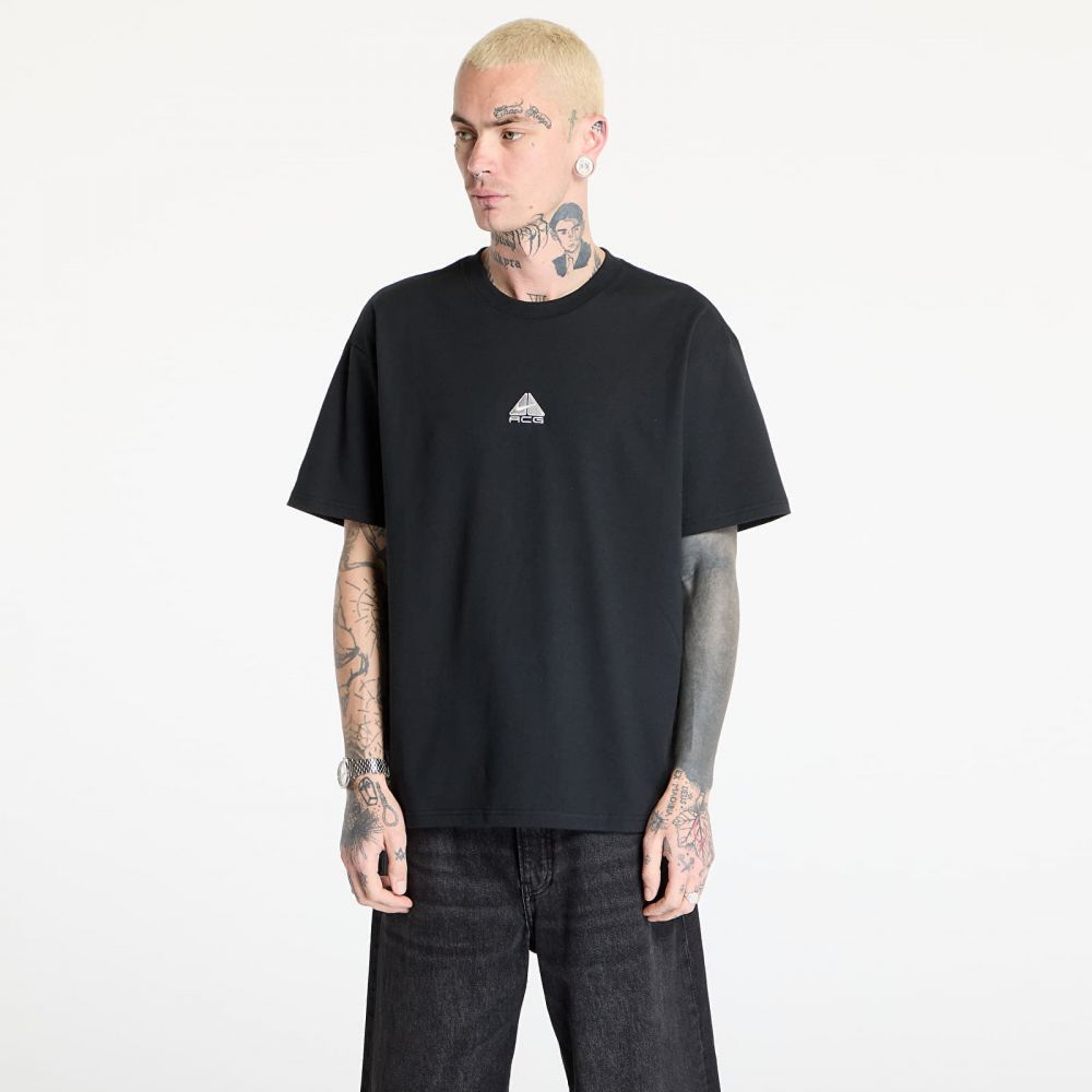 Tričko Nike ACG Men's T-Shirt Black/ Lt Smoke Grey/ Summit White L