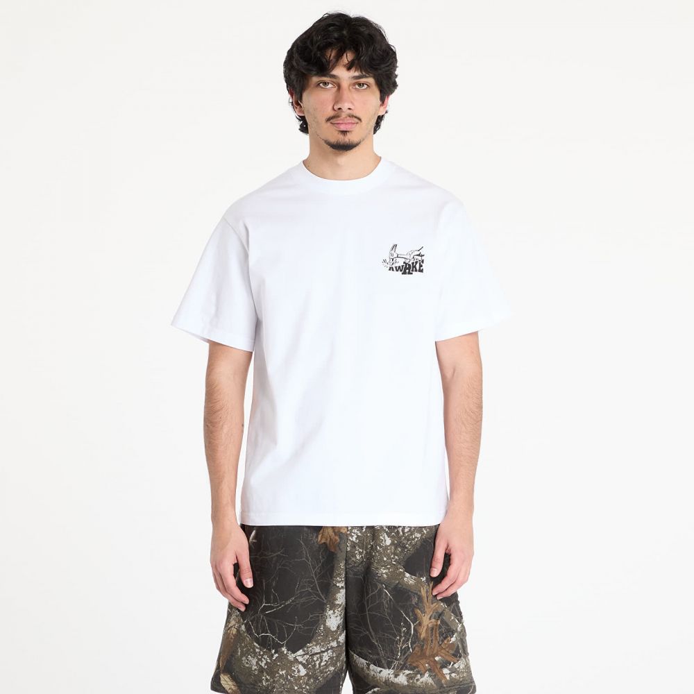 Tričko Awake NY Hammer SS Tee White M