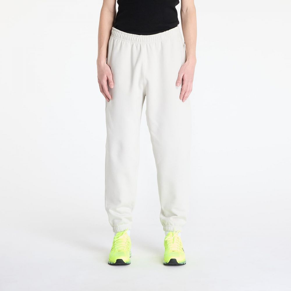 Kalhoty Nike Solo Swoosh Men's Fleece Pants Light Bone/ White L