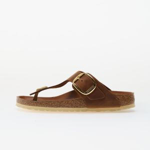 Tenisky Birkenstock Gizeh Big Buckle Natural Leather Oiled Cognac EUR 37