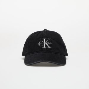 Šiltovka Calvin Klein Jeans Monologo Embroidery Cap Black Universal
