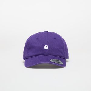 Šiltovka Carhartt WIP Madison Logo Cap Huckleberry/ White Universal