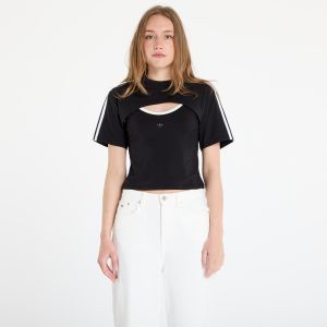 Tričko adidas Cut-Out Cali Tee Black/ White XS