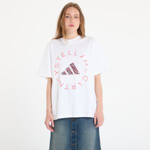 Tričko adidas by Stella Mccartney Loose Graphic Tee White/ White XS