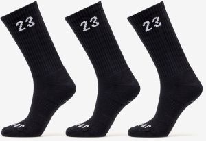 Jordan Essentials Crew Socks 3-Pack Black/ White XL