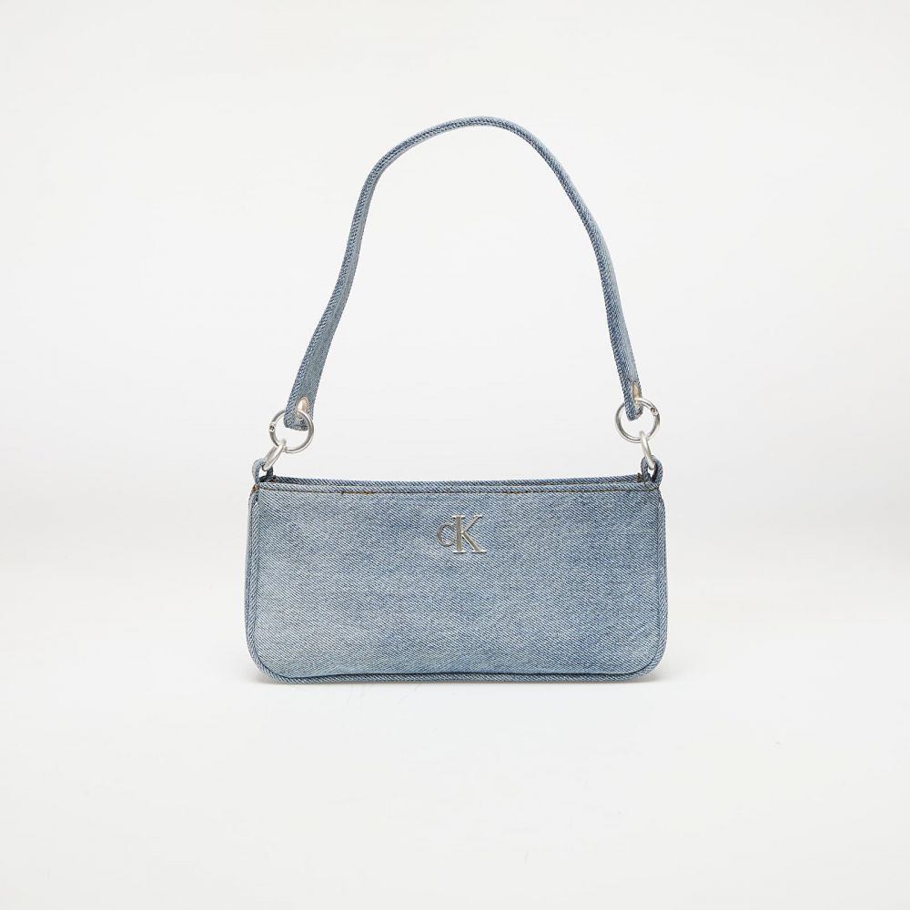 Calvin Klein Jeans Denim Shoulder Pouch Blue Universal