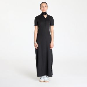 Y-3 Fitted Neck Closure Dress Black L