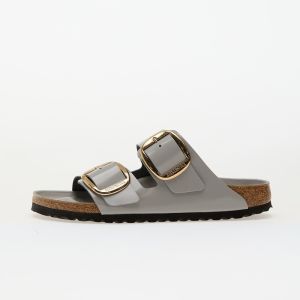 Tenisky Birkenstock Arizona Big Buckle Natural Leather Patent High-Shine Stone Coin EUR 36