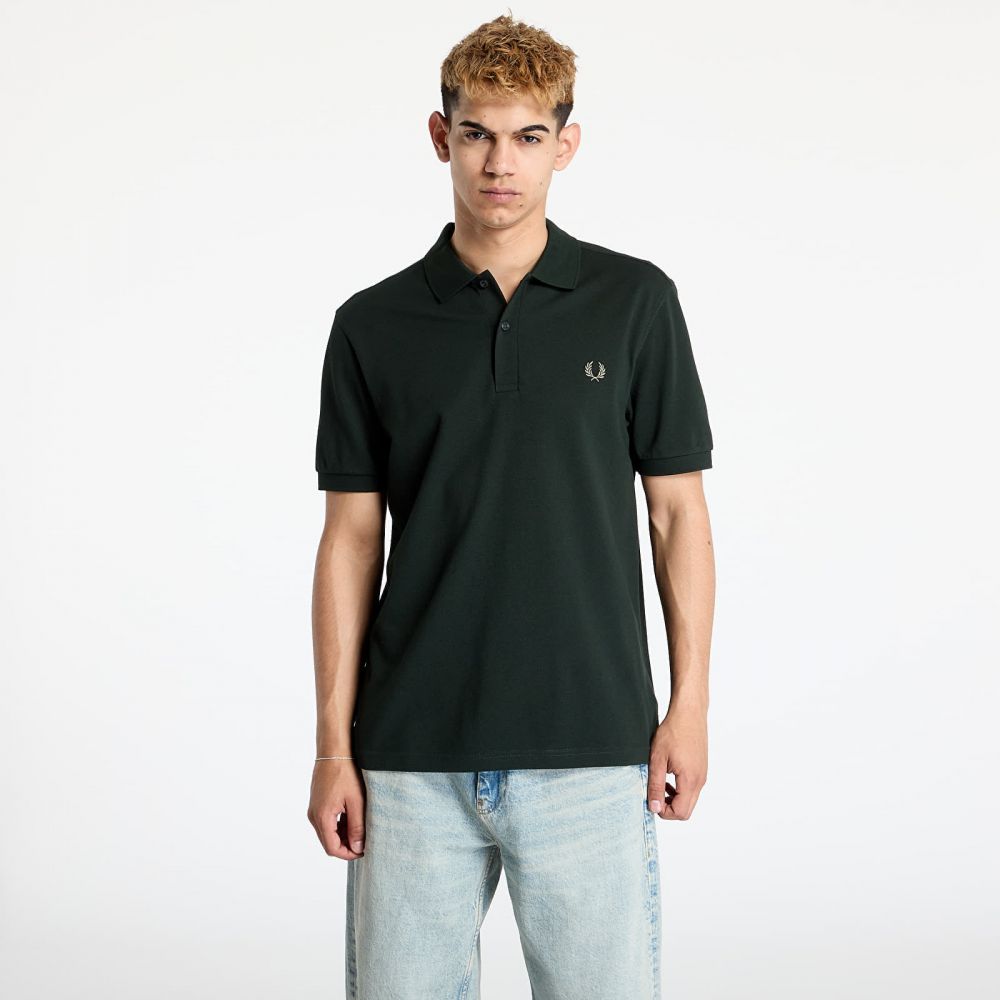 Tričko FRED PERRY The Fred Perry Shirt Night Green/ Olive Mint XL