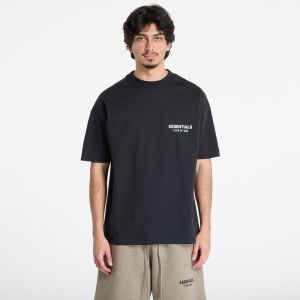 Tričko Fear of God Essentials Classic Fit T-Shirt Jet Black XL