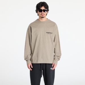Tričko Fear of God Essentials Classic Fit Long Sleeve Tee Homestead Heather L