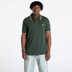Tričko FRED PERRY Twin Tipped Shirt Crt Grn/ Hnycmb M