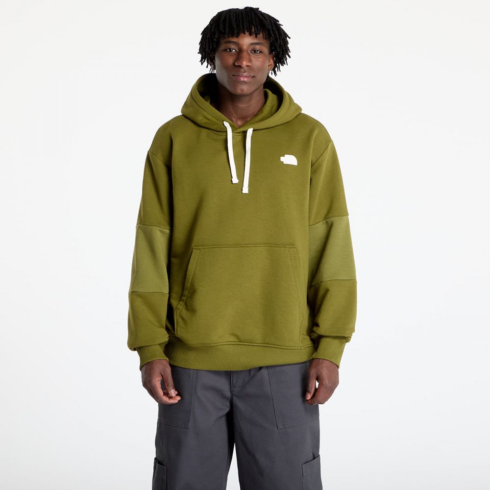 Mikina The North Face Terry Relaxed Hoodie Forest Olive S