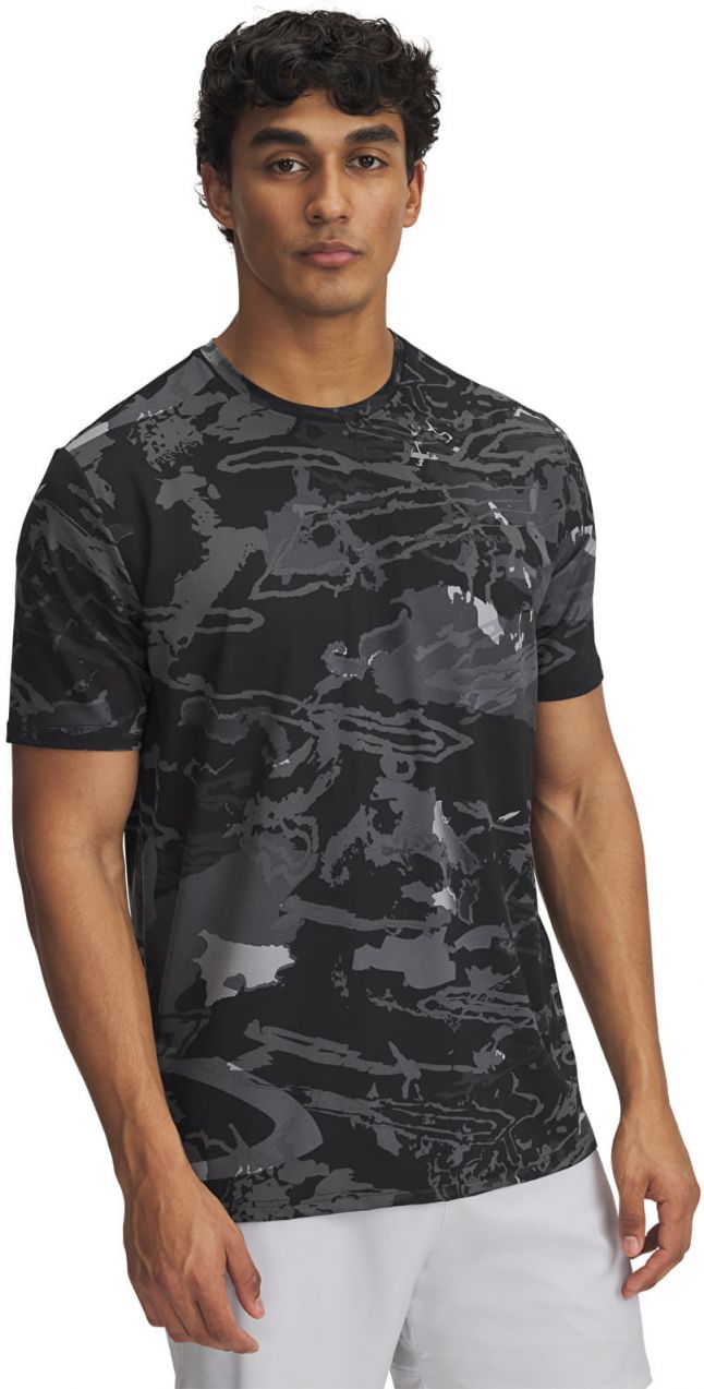 Tričko Under Armour Vanish Energy Printed SS Tee Black/ Anthracite/ Black L