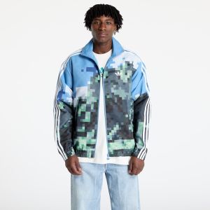 Bunda adidas x Minecraft Tracktop Blue/ Hazy Blue/ Magic Lime XXL