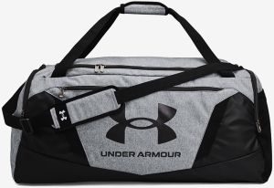 Taška Under Armour Undeniable 5.0 Duffle Bag Light Pitch Gray Medium Heather/ Black/ Black 101 l