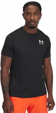 Tričko Under Armour Heatgear Fitted SS Tee Black/ White S