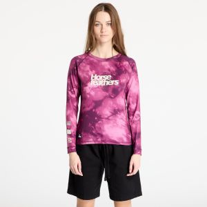 Tričko Horsefeathers Deco Long Sleeve Bike Jersey Blackberry Camo L