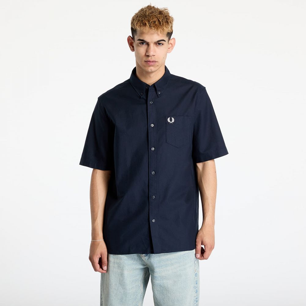 Košeľa FRED PERRY Oxford Shirt Navy XL