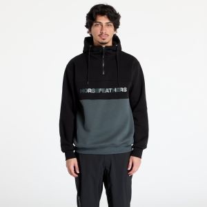 Mikina Horsefeathers Fulton Sweatshirt Black/ Gray S